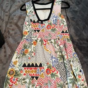 Anthropologie Line and Dot Dress